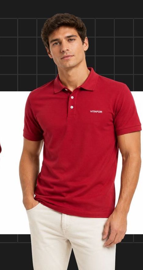 Signature: polo piquet duplo