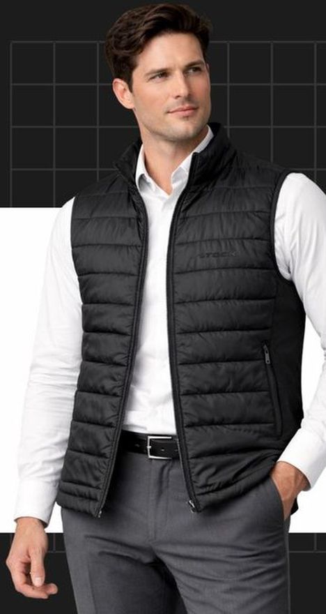 Smart: colete puffer
