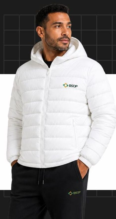 Work: jaqueta puffer